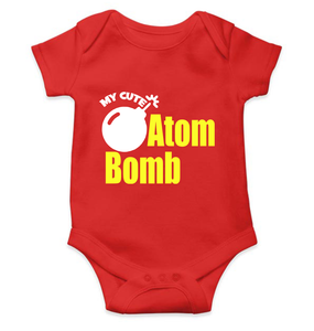 My Cute Atom Bomb Rompers for Baby Boy- KidsFashionVilla