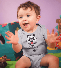 Load image into Gallery viewer, Panda Dont Angry Me Abstract Rompers for Baby Boy- FunkyTradition FunkyTradition
