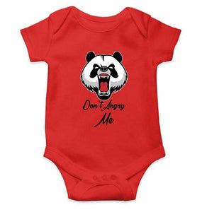 Panda Dont Angry Me Abstract Rompers for Baby Boy- FunkyTradition FunkyTradition