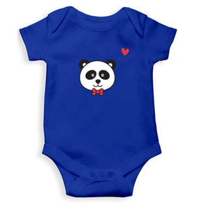 Panda Face Abstract Rompers for Baby Boy- FunkyTradition FunkyTradition