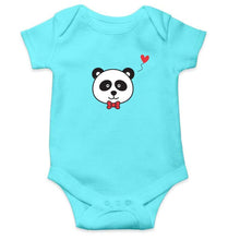 Load image into Gallery viewer, Panda Face Abstract Rompers for Baby Boy- FunkyTradition FunkyTradition
