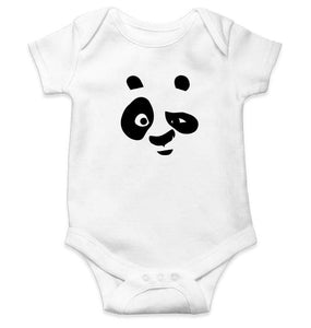 Panda Face Abstract Rompers for Baby Boy- FunkyTradition FunkyTradition