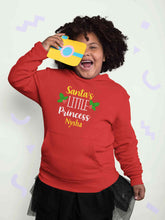 Load image into Gallery viewer, Customized Name Santas Little Princess Christmas Girl Hoodies-KidsFashionVilla

