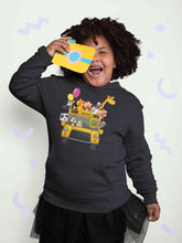 Load image into Gallery viewer, Zoo Bus Cartoon Girl Hoodies-KidsFashionVilla
