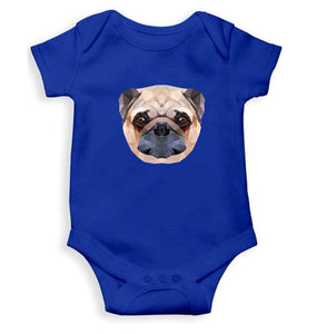 PUG Dog Abstract Rompers for Baby Boy- FunkyTradition FunkyTradition