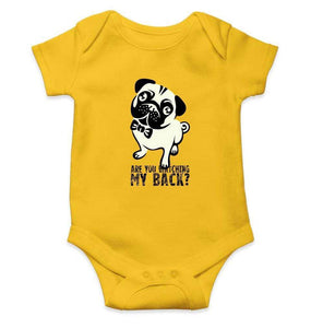 PUG Dog Abstract Rompers for Baby Boy- FunkyTradition FunkyTradition