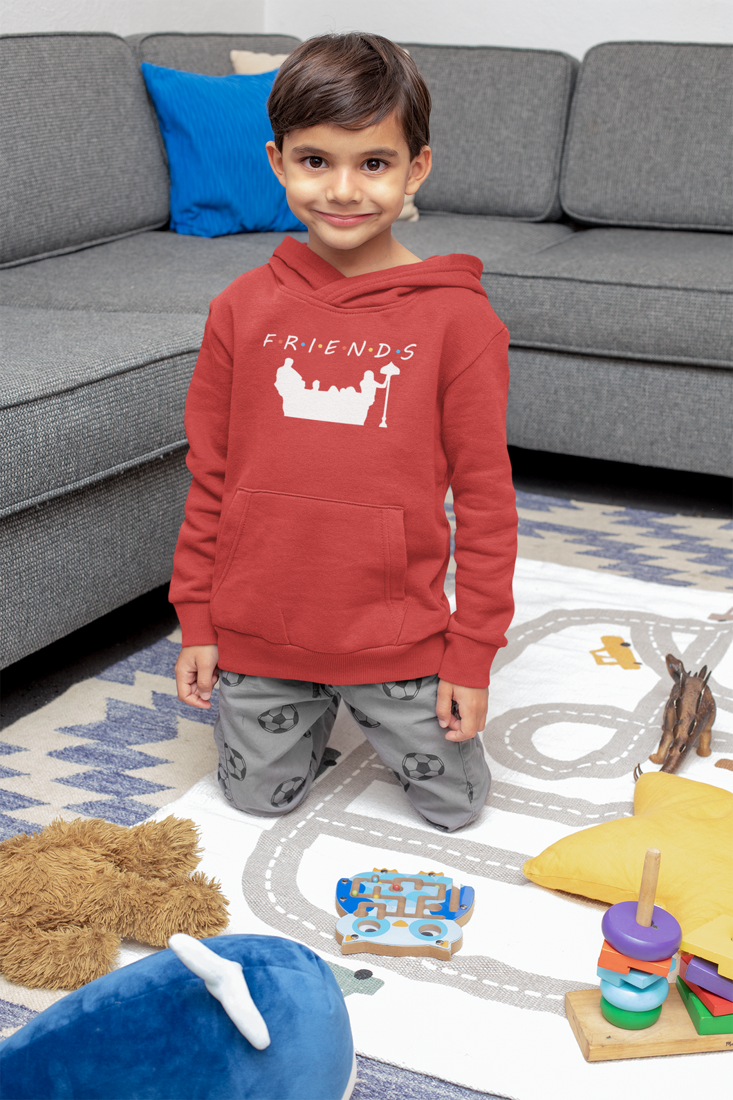 F.R.I.E.N.D.S Friends Web Series Boy Hoodies-KidsFashionVilla