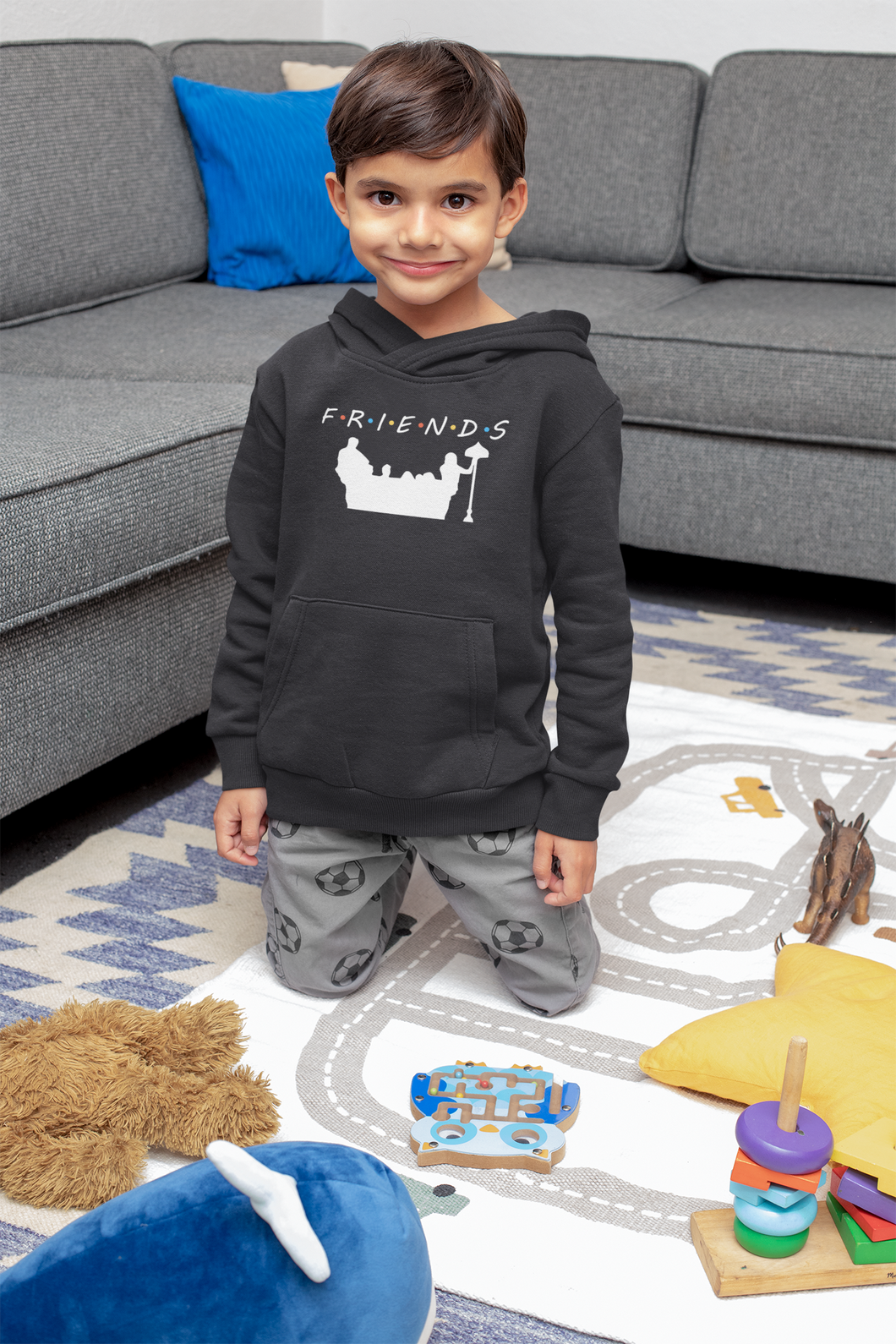 F.R.I.E.N.D.S Friends Web Series Boy Hoodies-KidsFashionVilla