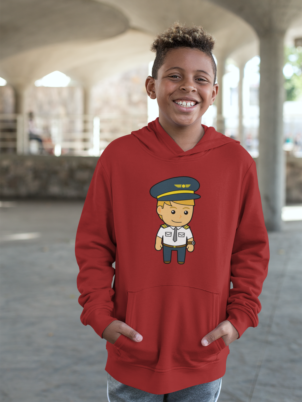 Future Pilot Boy Hoodies-KidsFashionVilla