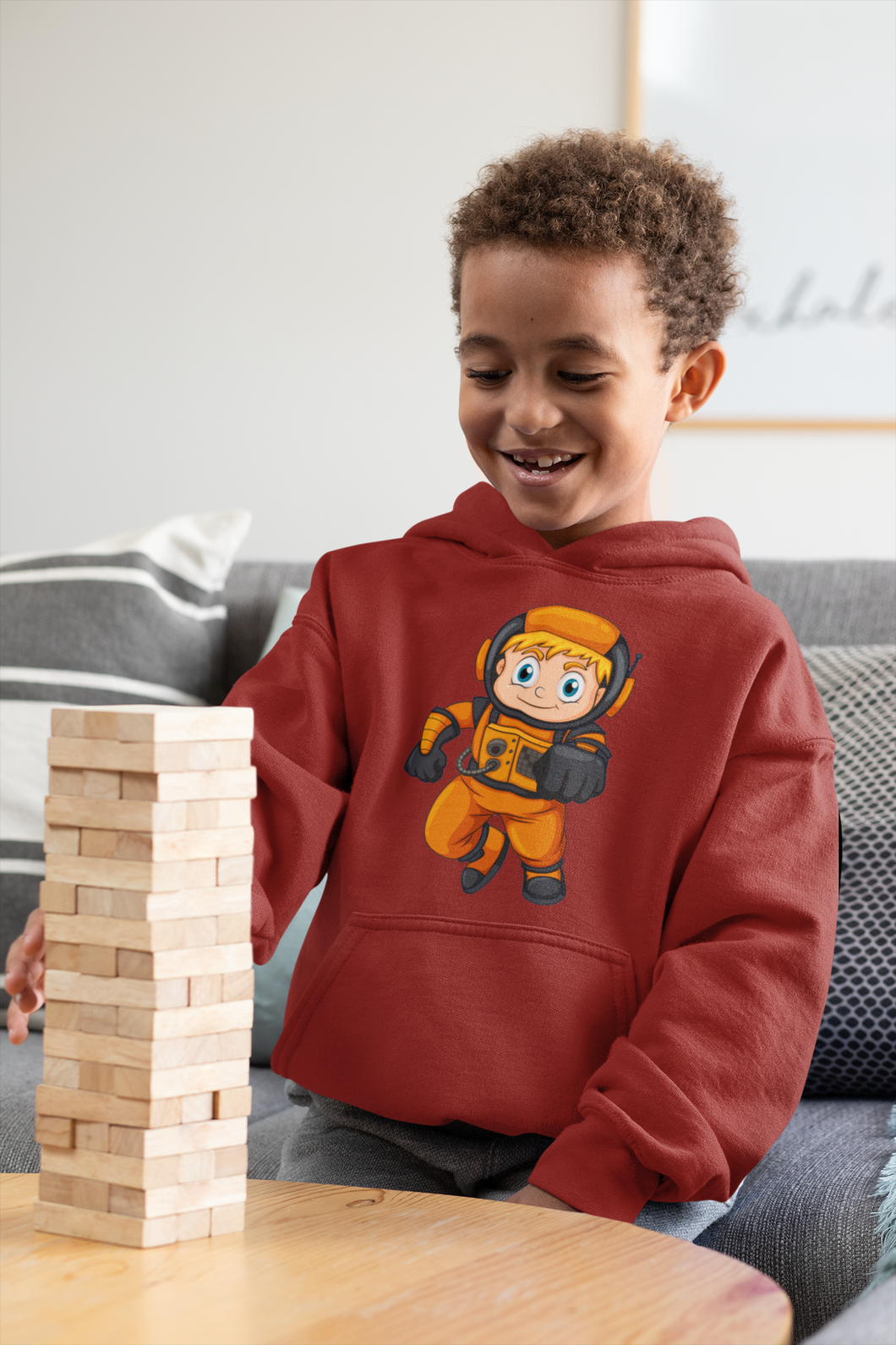 Future Astronaut Boy Hoodies-KidsFashionVilla