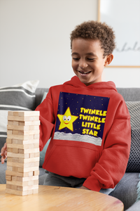 Twinkle Twinkle Little Star Poem Boy Hoodies-KidsFashionVilla