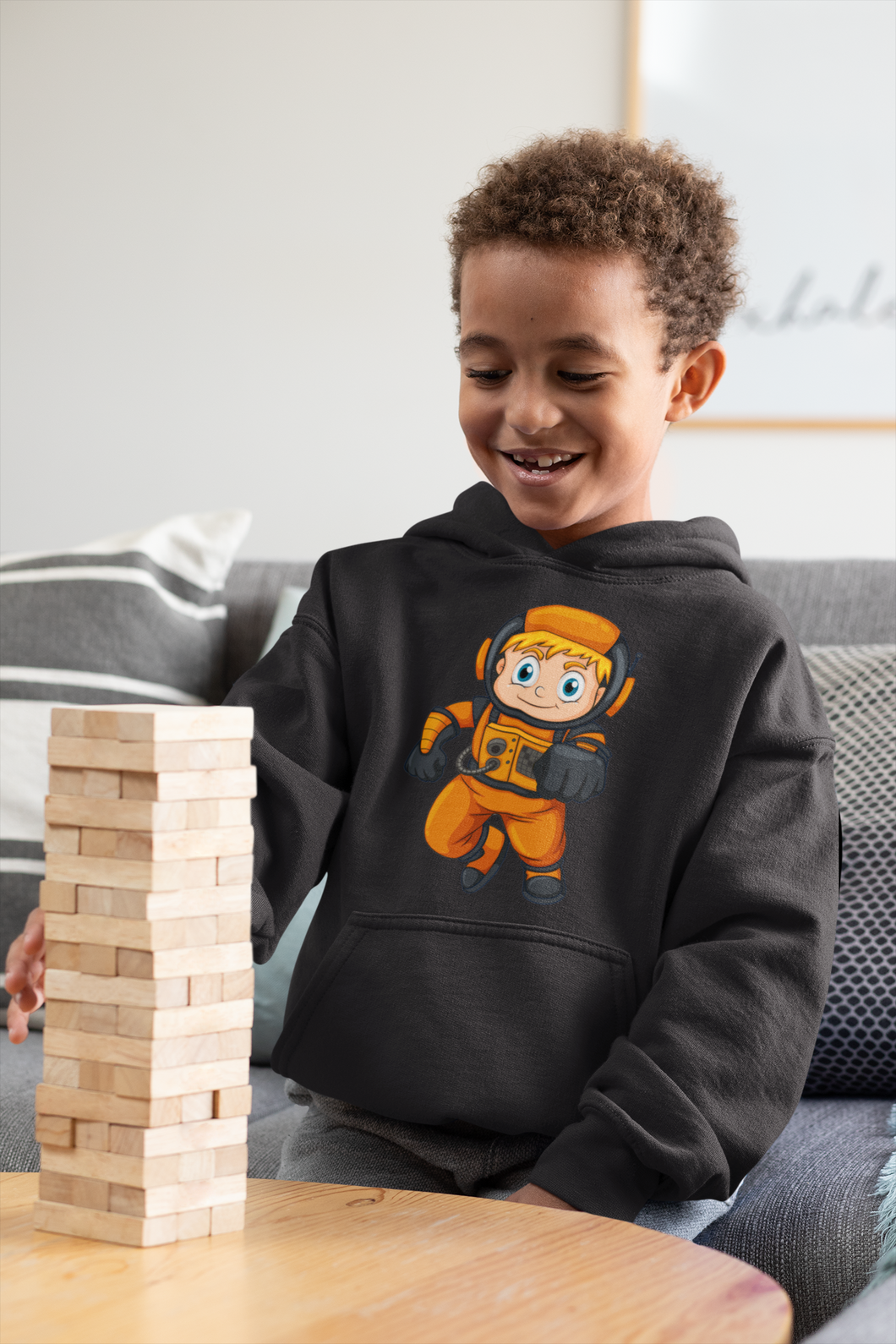 Future Astronaut Boy Hoodies-KidsFashionVilla