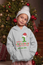 Load image into Gallery viewer, Customized Name 1st Christmas With Mumma &amp; Papa Girl Hoodies-KidsFashionVilla
