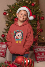 Load image into Gallery viewer, Customized Name It Is My First Christmas Boy Hoodies-KidsFashionVilla
