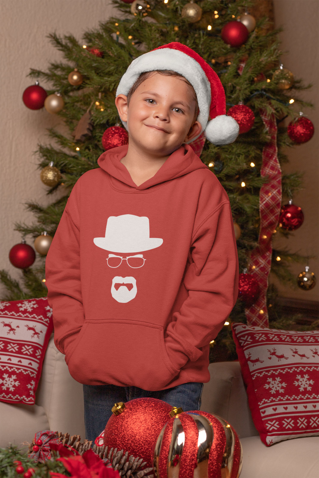 Heisenberg Breaking Bad Web Series Boy Hoodies-KidsFashionVilla