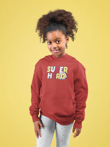 Super Heros Girl Hoodies-KidsFashionVilla