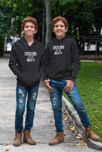 Load image into Gallery viewer, Double Duty Twin Brother Kids Matching Hoodies -KidsFashionVilla

