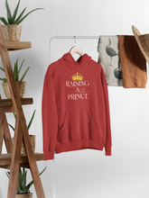 Load image into Gallery viewer, Raised By A Queen Mother And Son Red Matching Hoodies- KidsFashionVilla
