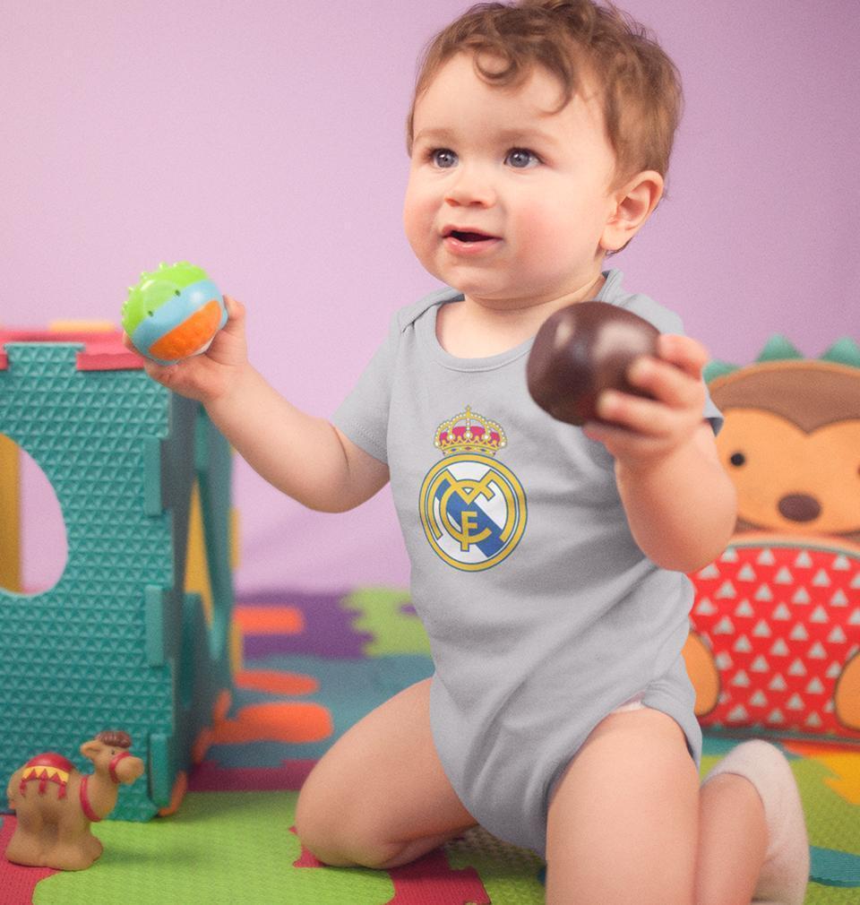 Real Madrid Rompers for Baby Boy- FunkyTradition FunkyTradition