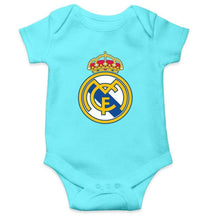 Load image into Gallery viewer, Real Madrid Rompers for Baby Boy- FunkyTradition FunkyTradition
