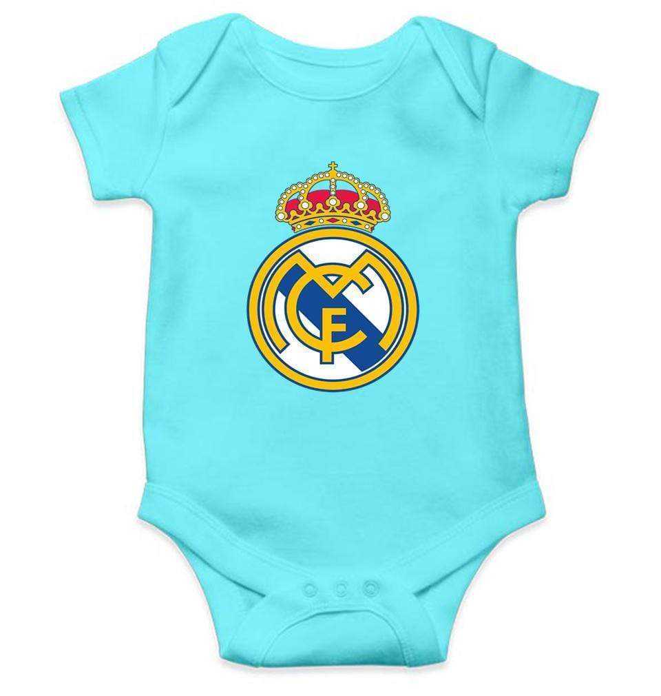 Real Madrid Rompers for Baby Boy- FunkyTradition FunkyTradition