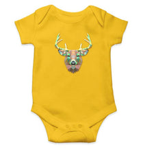 Load image into Gallery viewer, Reindeer Abstract Rompers for Baby Boy- FunkyTradition FunkyTradition
