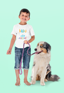 Dadu Ke Ghar Jayege Half Sleeves T-Shirt for Boy-KidsFashionVilla