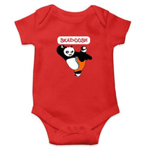 Load image into Gallery viewer, Skadoosh Panda Face Abstract Rompers for Baby Boy- FunkyTradition FunkyTradition
