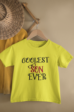 Load image into Gallery viewer, Coolest Son Ever Mother And Son Yellow Matching T-Shirt- KidsFashionVilla
