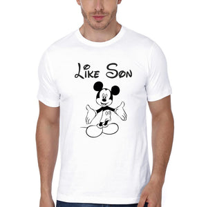 Like Father Like Son Father and Son Matching T-Shirt- KidsFashionVilla