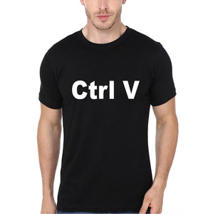 CTRL C CTRL V Mother and Son Matching T-Shirt- KidsFashionVilla