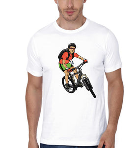 Bicycle Mother and Son Matching T-Shirt- KidsFashionVilla