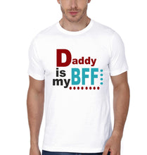 Load image into Gallery viewer, Daddy Is My Bff Kiddy Is My Bff Father and Son Matching T-Shirt- KidsFashionVilla
