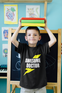 Future Doctor Half Sleeves T-Shirt for Boy-KidsFashionVilla