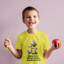 Load image into Gallery viewer, Cartoon Quotes Half Sleeves T-Shirt for Boy-KidsFashionVilla
