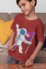 Load image into Gallery viewer, Future Astronaut Half Sleeves T-Shirt for Boy-KidsFashionVilla
