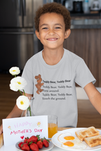 Load image into Gallery viewer, Teddy Bear Teddy Bear Poem Half Sleeves T-Shirt for Boy-KidsFashionVilla
