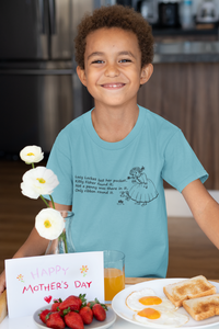 Lucy Locket Poem Half Sleeves T-Shirt for Boy-KidsFashionVilla