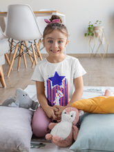 Load image into Gallery viewer, Captain America Web Series Half Sleeves T-Shirt For Girls -KidsFashionVilla
