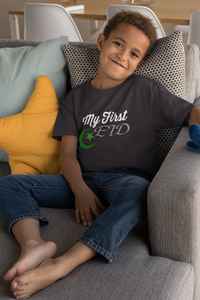 My 1st Eid Half Sleeves T-Shirt for Boy-KidsFashionVilla