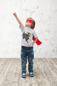 Superhero Half Sleeves T-Shirt for Boy-KidsFashionVilla