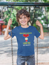 Load image into Gallery viewer, Custom Name I love My Bhaiya So Much Half Sleeves T-Shirt for Boy-KidsFashionVilla
