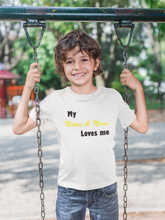 Load image into Gallery viewer, Nanu And Nani Loves Me Half Sleeves T-Shirt for Boy-KidsFashionVilla
