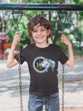 Load image into Gallery viewer, Taurus Zodiac Sign Half Sleeves T-Shirt for Boy-KidsFashionVilla
