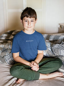 Moody Minimals Half Sleeves T-Shirt for Boy-KidsFashionVilla