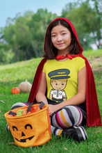 Load image into Gallery viewer, Future Pilot Half Sleeves T-Shirt For Girls -KidsFashionVilla
