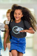Load image into Gallery viewer, Taurus Zodiac Sign Half Sleeves T-Shirt For Girls -KidsFashionVilla
