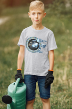 Load image into Gallery viewer, Libra Zodiac Sign Half Sleeves T-Shirt for Boy-KidsFashionVilla
