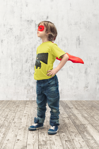 Superhero Half Sleeves T-Shirt for Boy-KidsFashionVilla