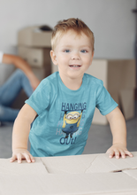 Load image into Gallery viewer, Hanging Out Minion Half Sleeves T-Shirt for Boy-KidsFashionVilla
